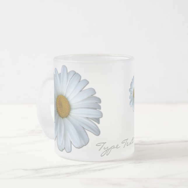 Verre de bière Daisy Daisalized Daisy Mugs & Gifts (Devant gauche)