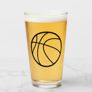 Verre de bière de basket-ball