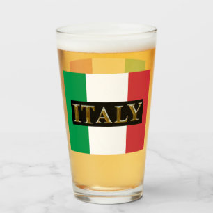 VERRE DE BIÈRE ITALIENNE