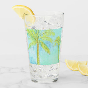 Verre de bière palmier