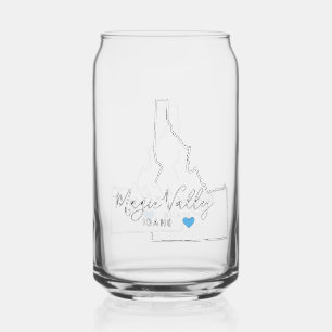 Verre de boisson de la Vallée magique Idaho