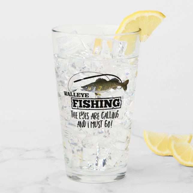 Verre De brochets vairons de pêche de pêcheur à  la (Dos glace)
