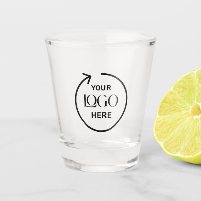 Verre de capture de logo personnalisé (Devant)