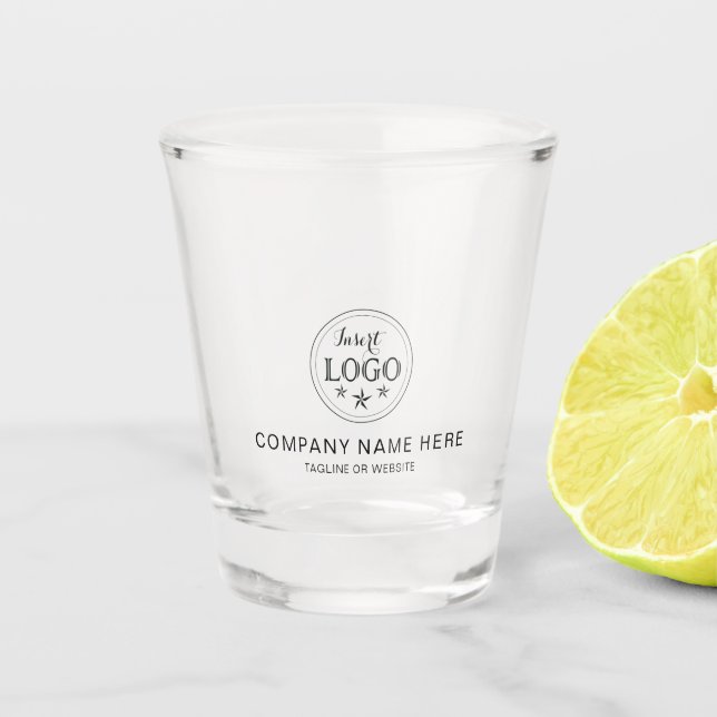 Verre de capture de logo personnalisé pour des évé (Devant)