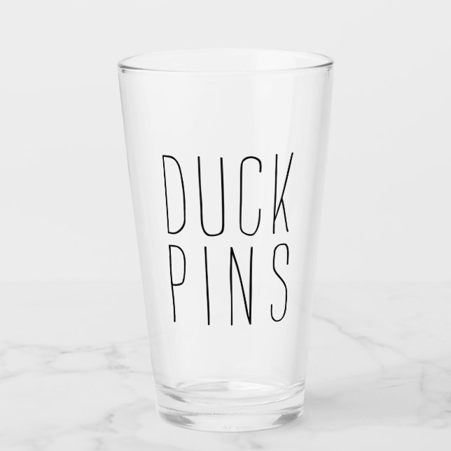 Verre de Ducks (Devant)