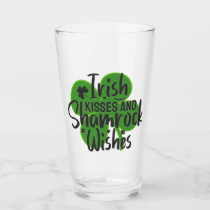 Verre de la Saint Patrick avec citation