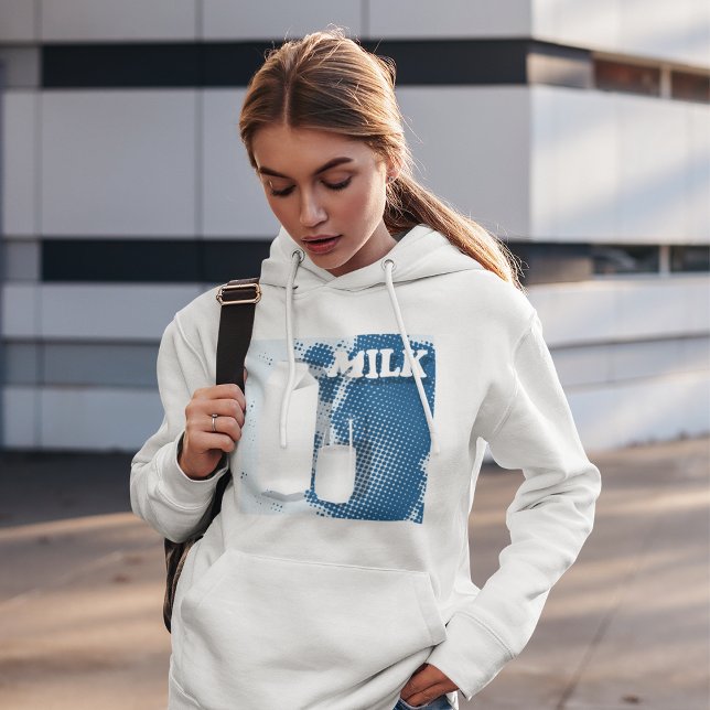Verre De Lait Sweat - shirt à capuche (Créateur téléchargé)