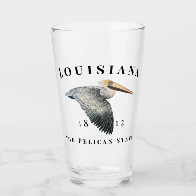 Verre de l'état du Pélican 1812 (Devant)
