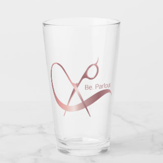 Verre de logo pour être. Parlant.