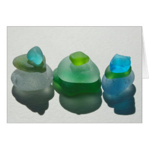 Verre de mer, verre de plage, bleu, vert, aqua, bl