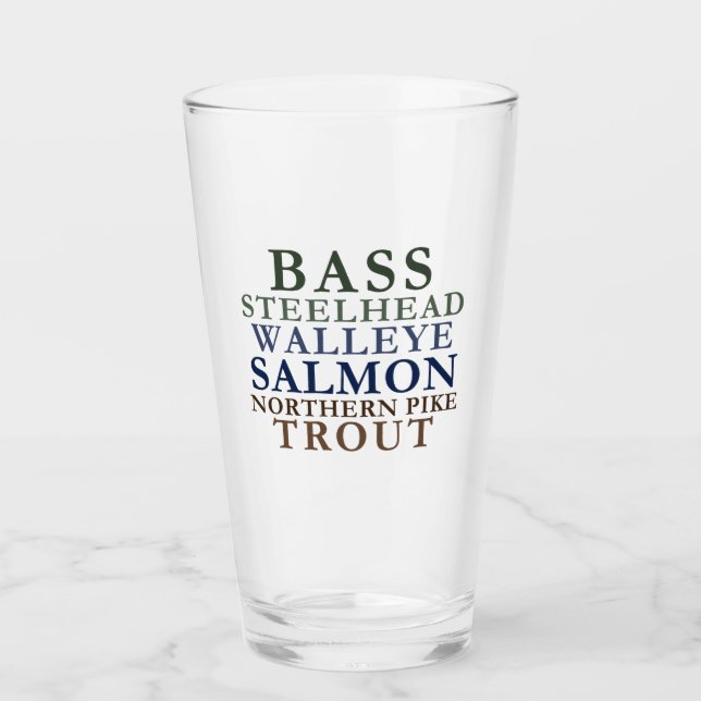 Verre de pêche du Michigan (Devant)