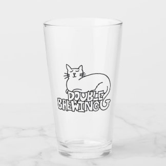 Verre de pinte de chat d'ensemble de brassage de