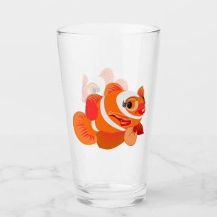 Verre de poisson d'or - personnalisable