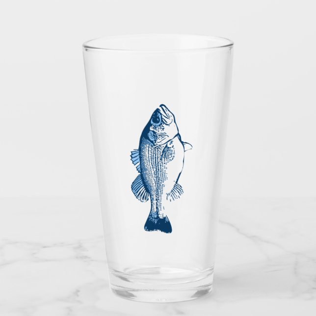 Verre de poisson pour les buveurs de bière (Devant)