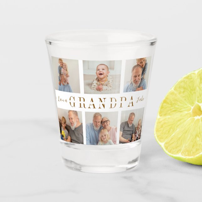 Verre de prise de grand-père personnalisé (Devant)