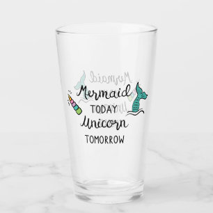 Verre De sirène licorne aujourd'hui demain