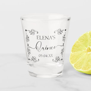 Verre de tir Anniversaire Quinceanera Fête Favoris