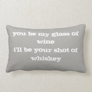 VERRE DE TIR DE VIN DE COUSSIN DE WHISKEY