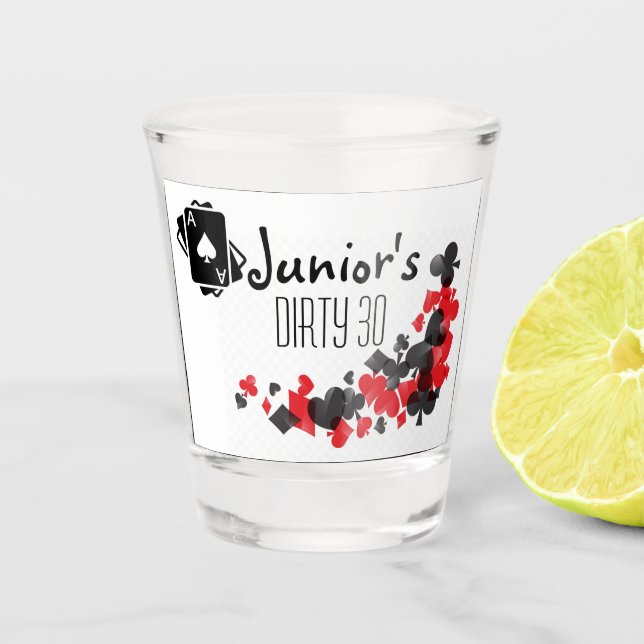 Verre de tir du casino (Devant)