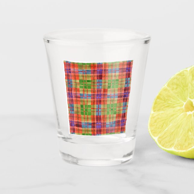 Verre de tir MAC RAE TARTAN (Devant)