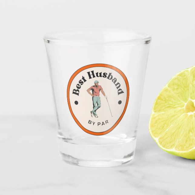 Verre de tir - Meilleur Mari par Par - Golfer (Devant)