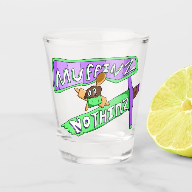 verre de verre à bouffée magique (Devant)