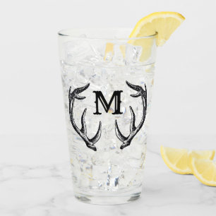Verre Deer Buck Monogram Man Cave Lodge Cabine
