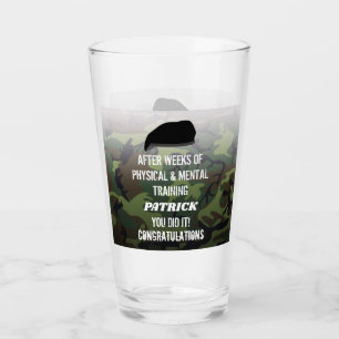 Verre Défilé de remise des diplômes en camouflage person
