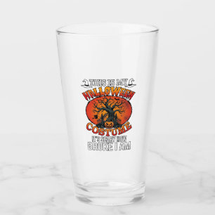 Verre Déguisement Halloween Citrouille Cassée Épouvantab