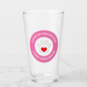Verre Délivrance de l'espoir de Laura - amour d'I mon