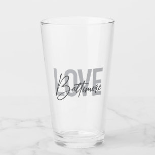 Verre Design urbain simple et moderne tendance Love Balt
