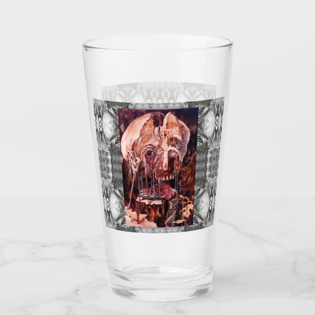 VERRE DÉTÉRIORATION DE L'ESPRIT SUR LA MATIÈRE (Devant)