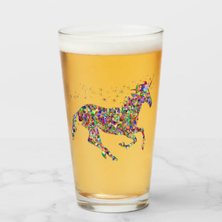 Verre d'étincelle de licorne