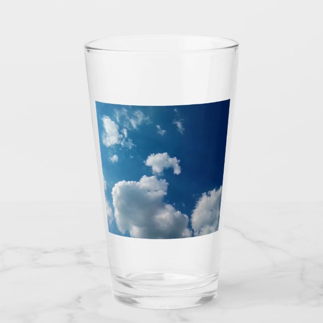 Verre Deux nuages (Devant)