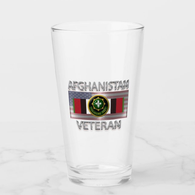 Verre Deuxième vétéran de la cavalerie blindée en Afghan (Devant)