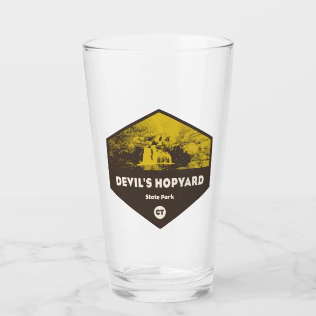 Verre Devil's Hopyard State Park, Connecticut (Devant)