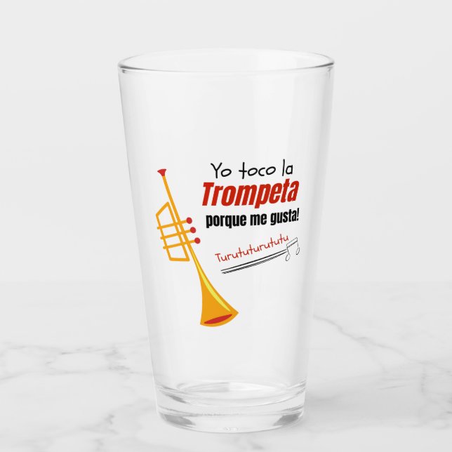 Verre devis trompeta (Devant)