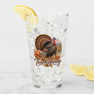 Verre Dindon sauvage de Thanksgiving
