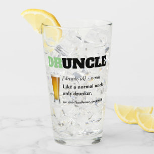 Verre Dire drôle - Oncle fou de Drunny