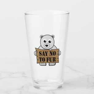 Verre Dites non à Fur