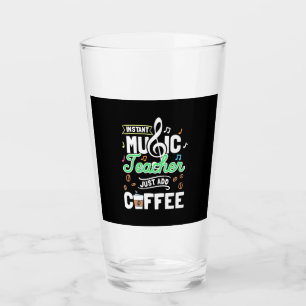 Verre Don de l'enseignant Musique instantanée enseignant