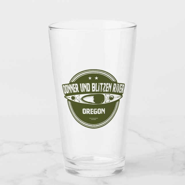 Verre Donner und Blitzen River Oregon Kayaking (Devant)
