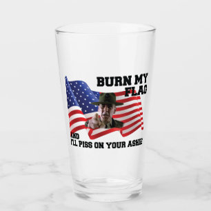 Verre Don't burn my flag
