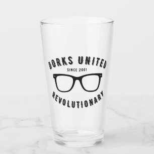 Verre DORK United Revolutionary Pint Glass