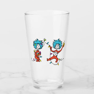 Verre Dr. Seuss Chose Un et Chose Deux dansant