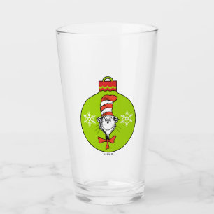 Verre Dr. Seuss   Grinch   Chapeau de Chat Ornement