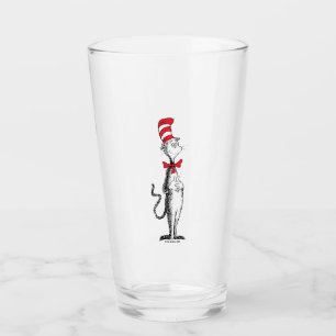 Verre Dr. Seuss I Le Chat dans le Chapeau Debout