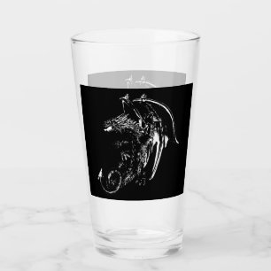 Verre Dragon de l'Art Fantastique Gothique Mythique de l