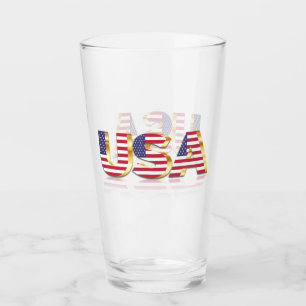 Verre Drapeau américain