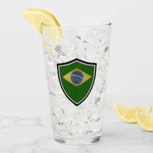Verre Drapeau brésilien